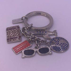 Coach Vacation Traveler Keychains ( NEW)